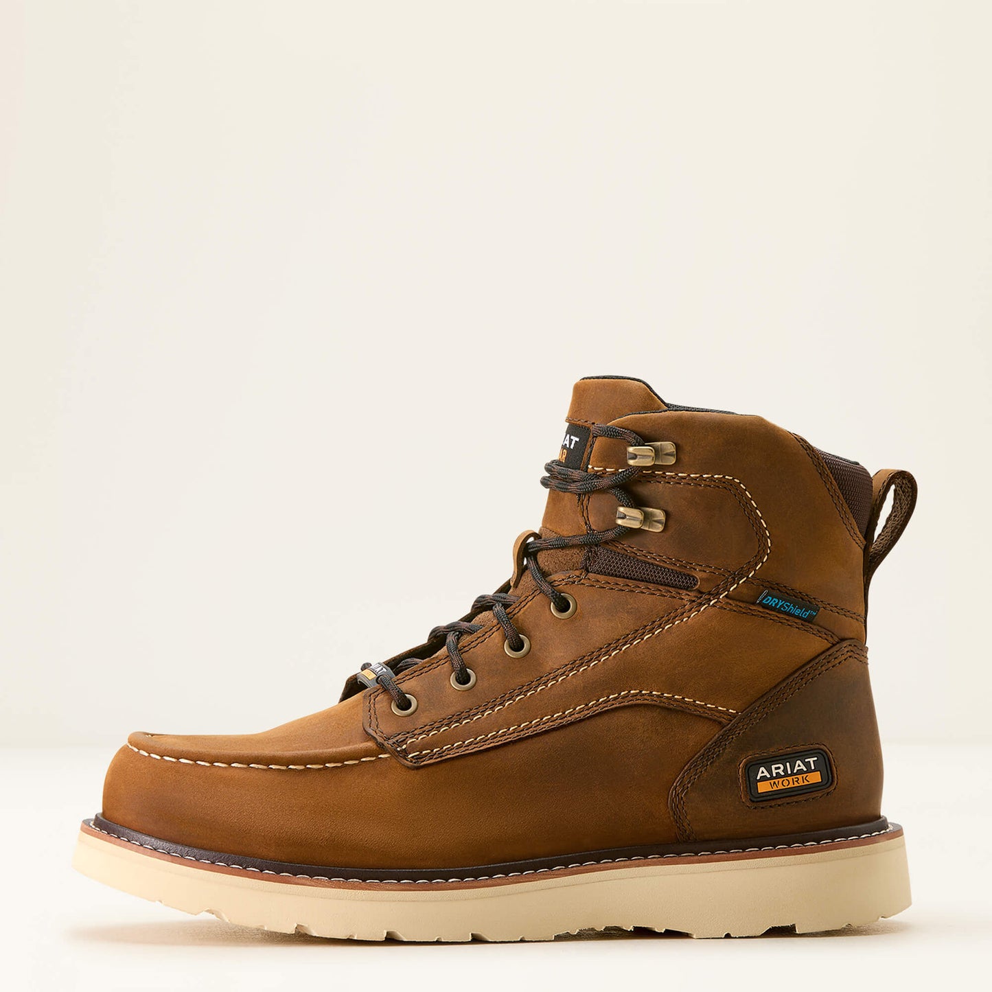 Ariat US - Rebar Wedge Moc Toe 6" Waterproof Work Boot