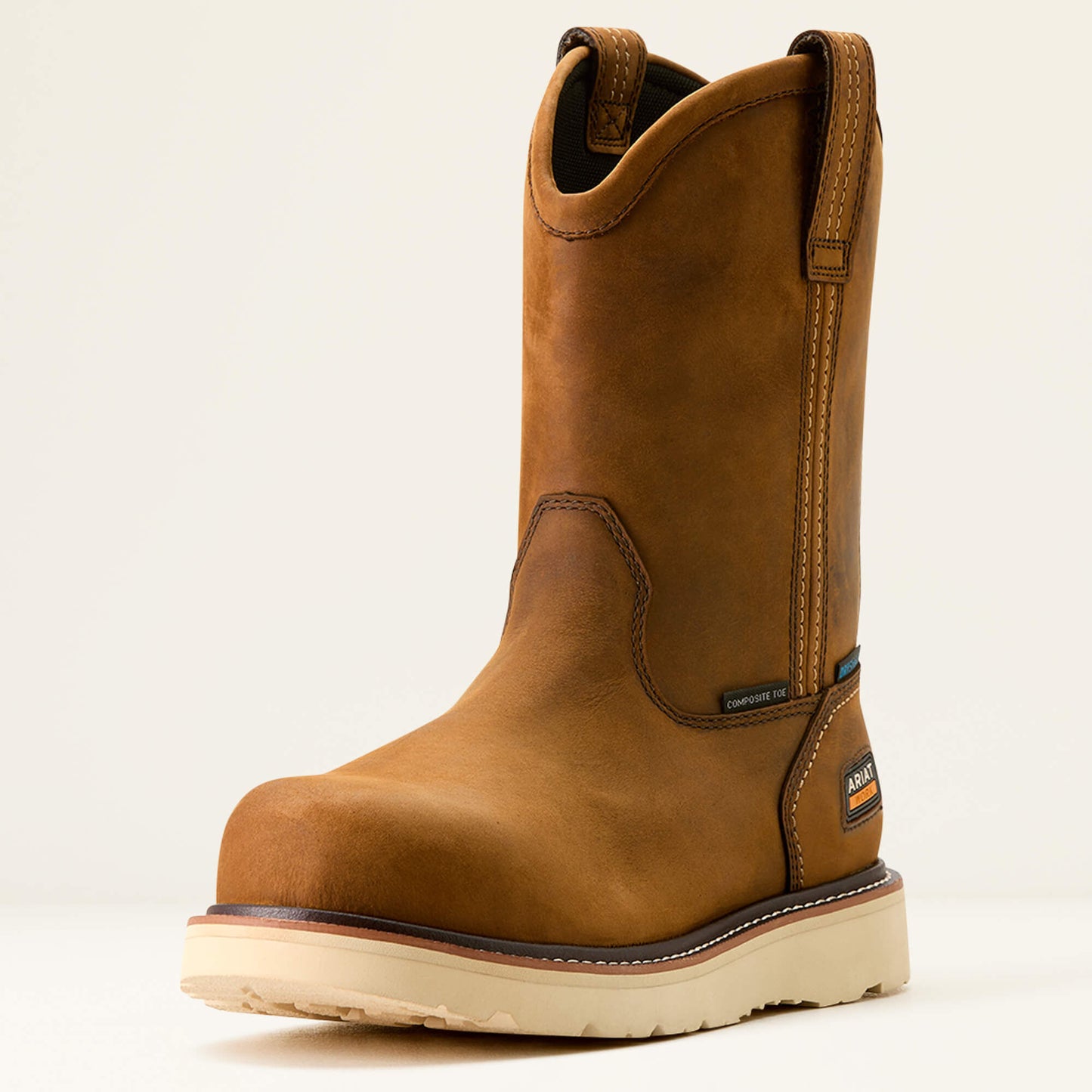 Ariat US - Rebar Wedge Pull-On Waterproof Composite Toe Work Boot