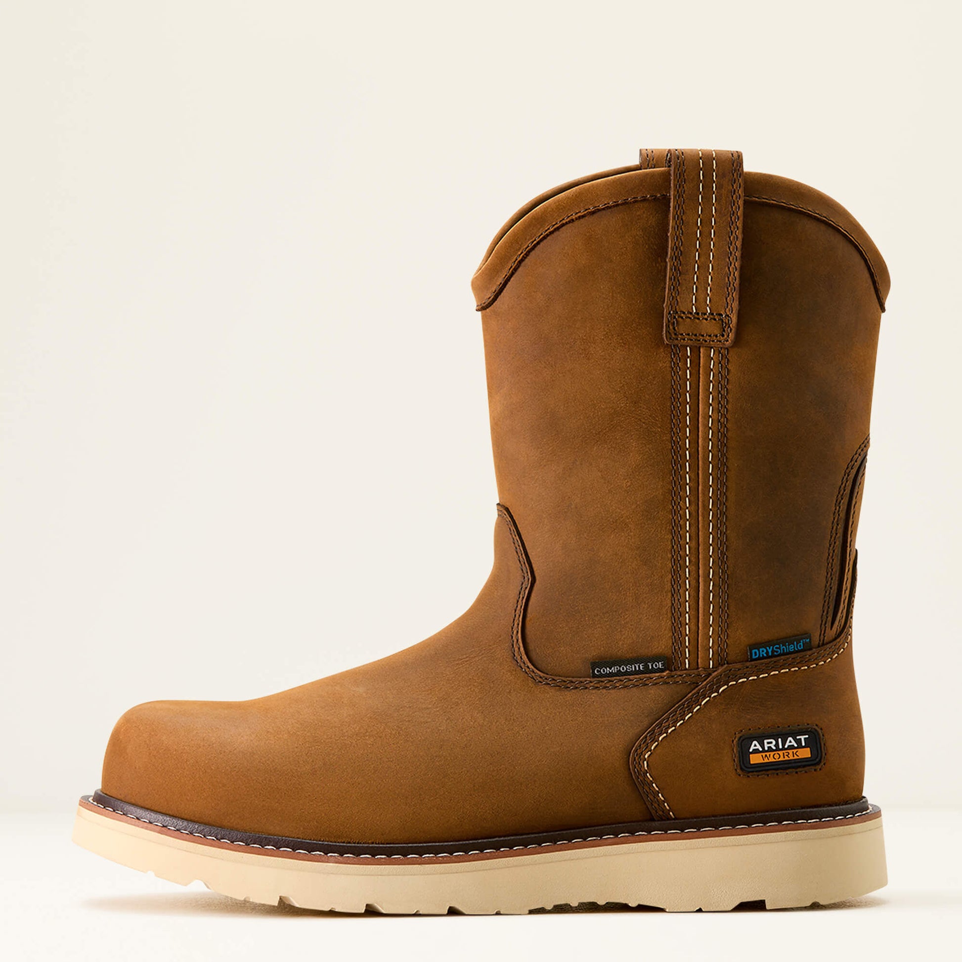 Ariat US - Rebar Wedge Pull-On Waterproof Composite Toe Work Boot
