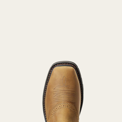 Ariat On Sale - Sierra Wide Square Toe Steel Toe Work Boot