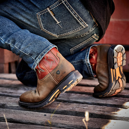 Ariat For Sale - WorkHog Wide Square Toe Steel Toe Work Boot
