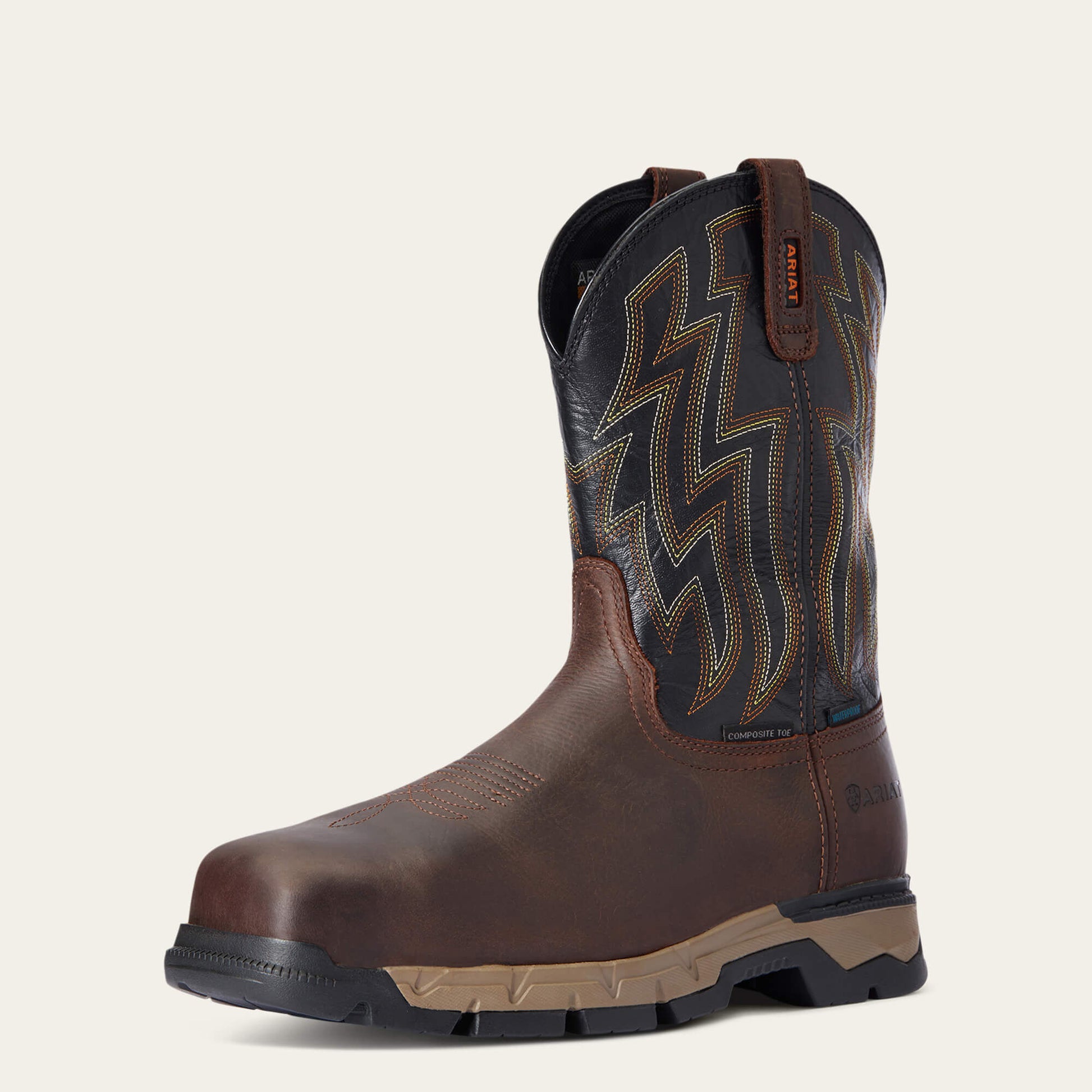 Ariat Online Shop - Rebar Flex Western Waterproof Composite Toe Work Boot
