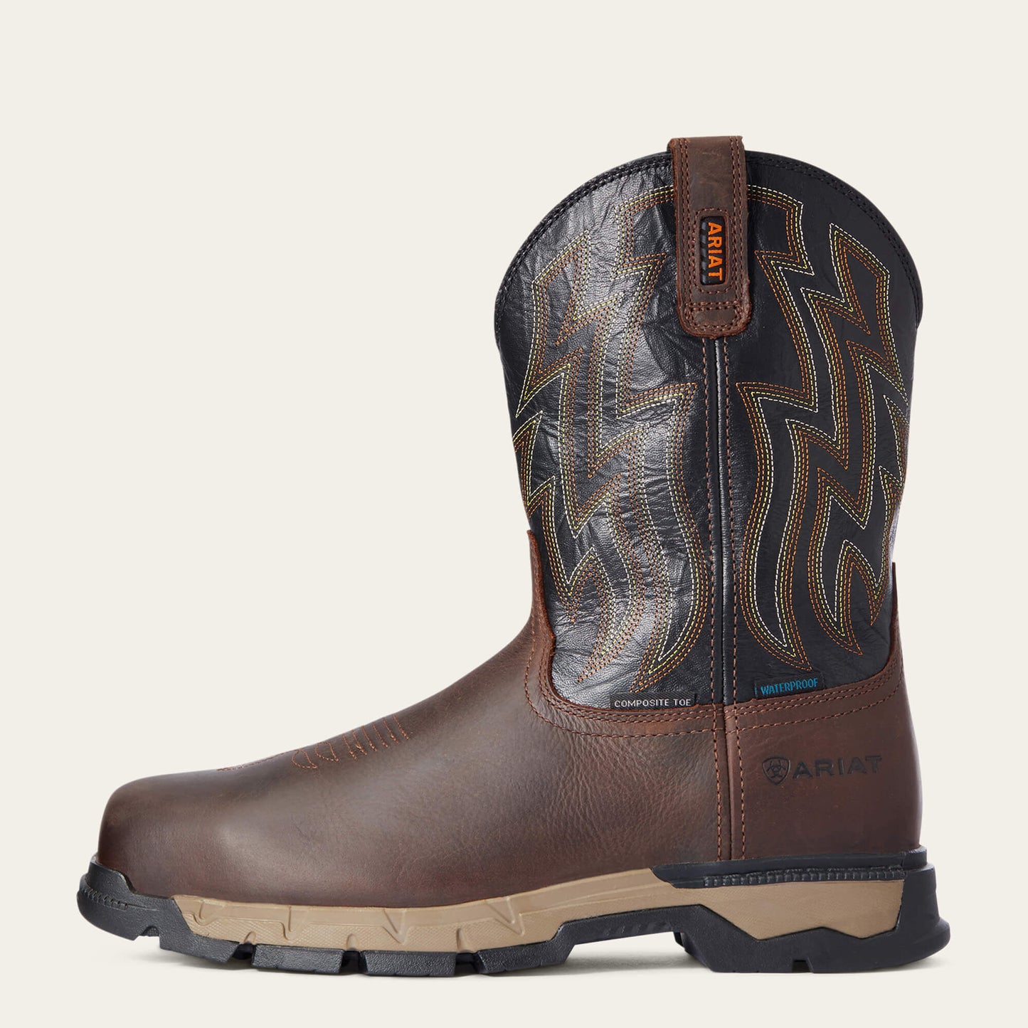 Ariat Online Shop - Rebar Flex Western Waterproof Composite Toe Work Boot