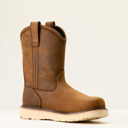 Ariat Website Store - Rebar Wedge Pull-On Waterproof Work Boot