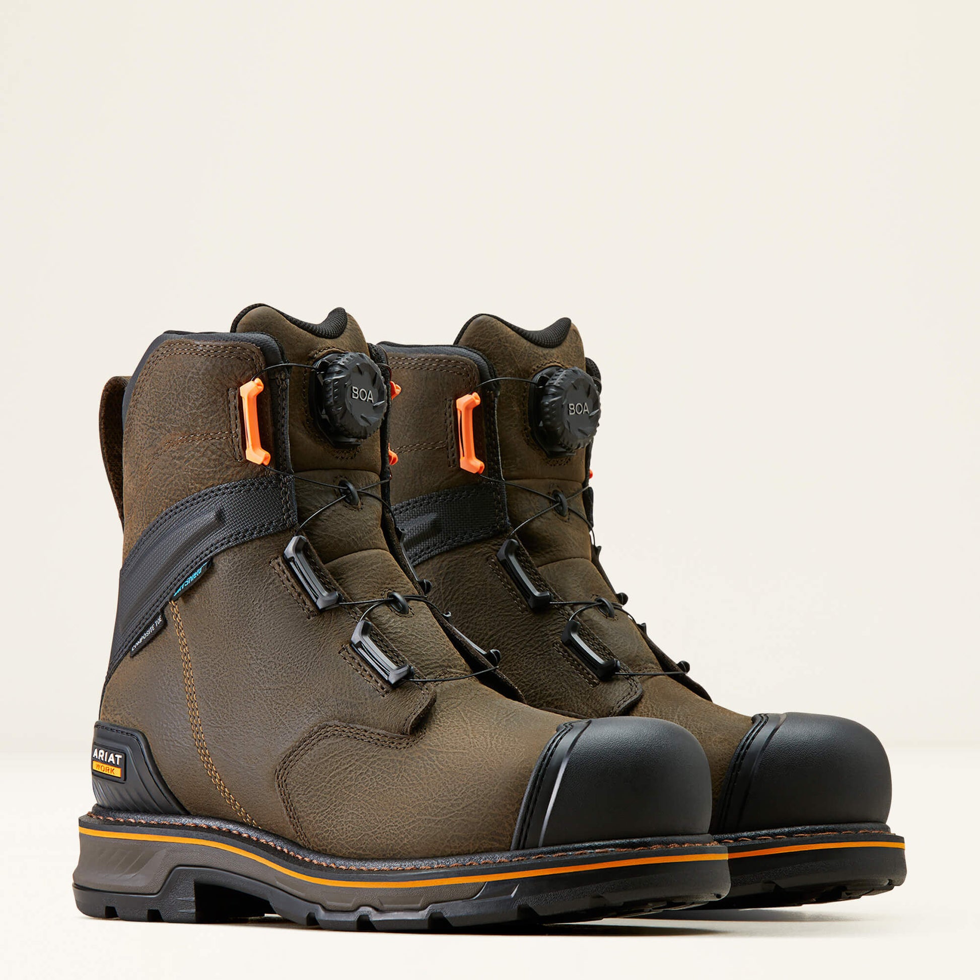 Ariat On Sale - Stump Jumper 8" BOA Waterproof Composite Toe Work Boot