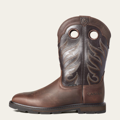 Ariat Outlet - Groundwork Wide Square Toe Steel Toe Work Boot