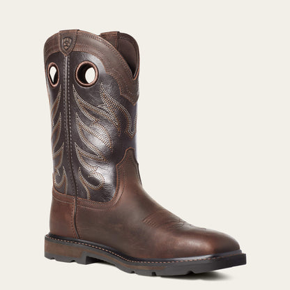 Ariat Outlet - Groundwork Wide Square Toe Steel Toe Work Boot
