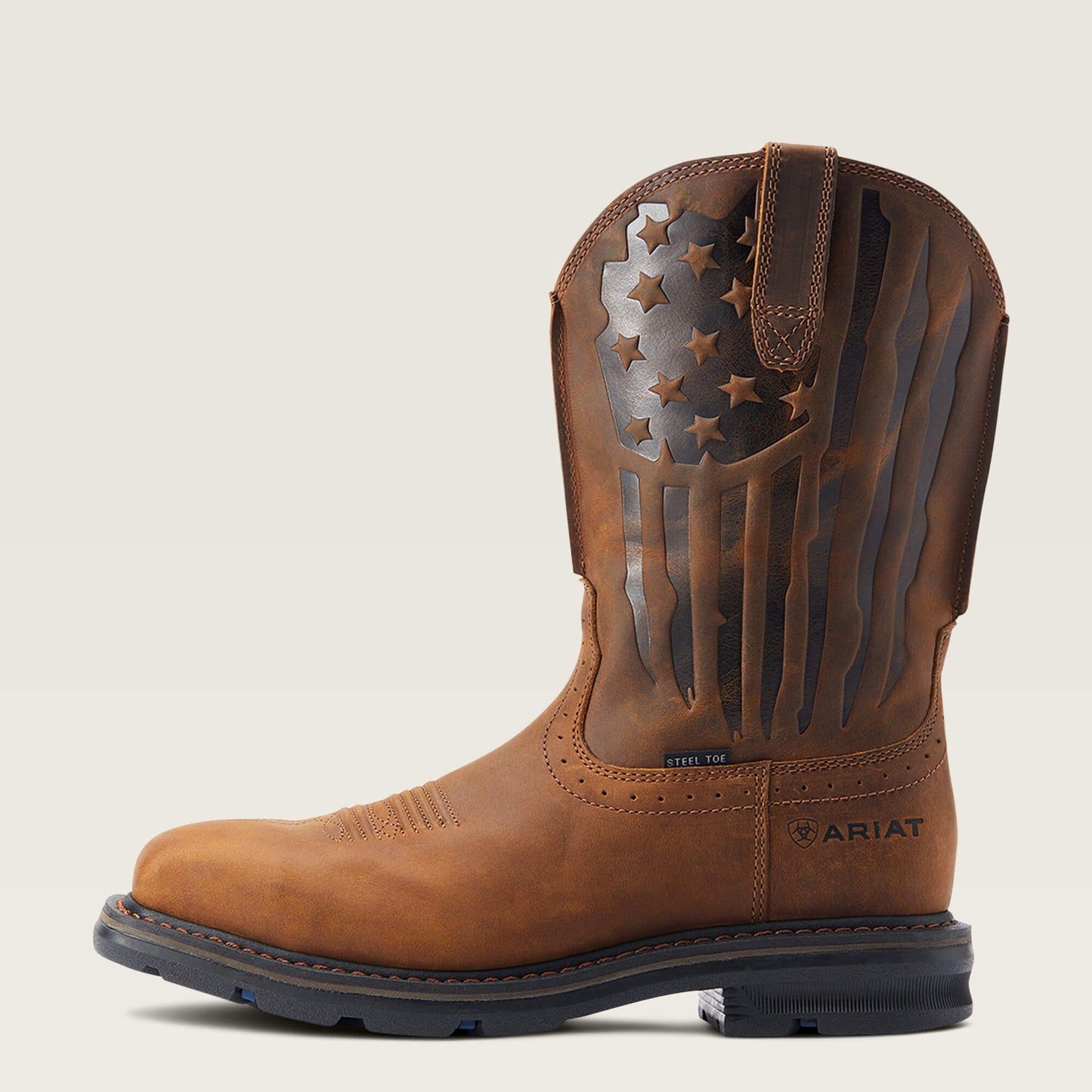 Ariat Online Shop - Sierra Shock Shield Patriot Steel Toe Work Boot