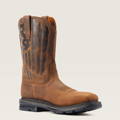 Ariat Online Shop - Sierra Shock Shield Patriot Steel Toe Work Boot