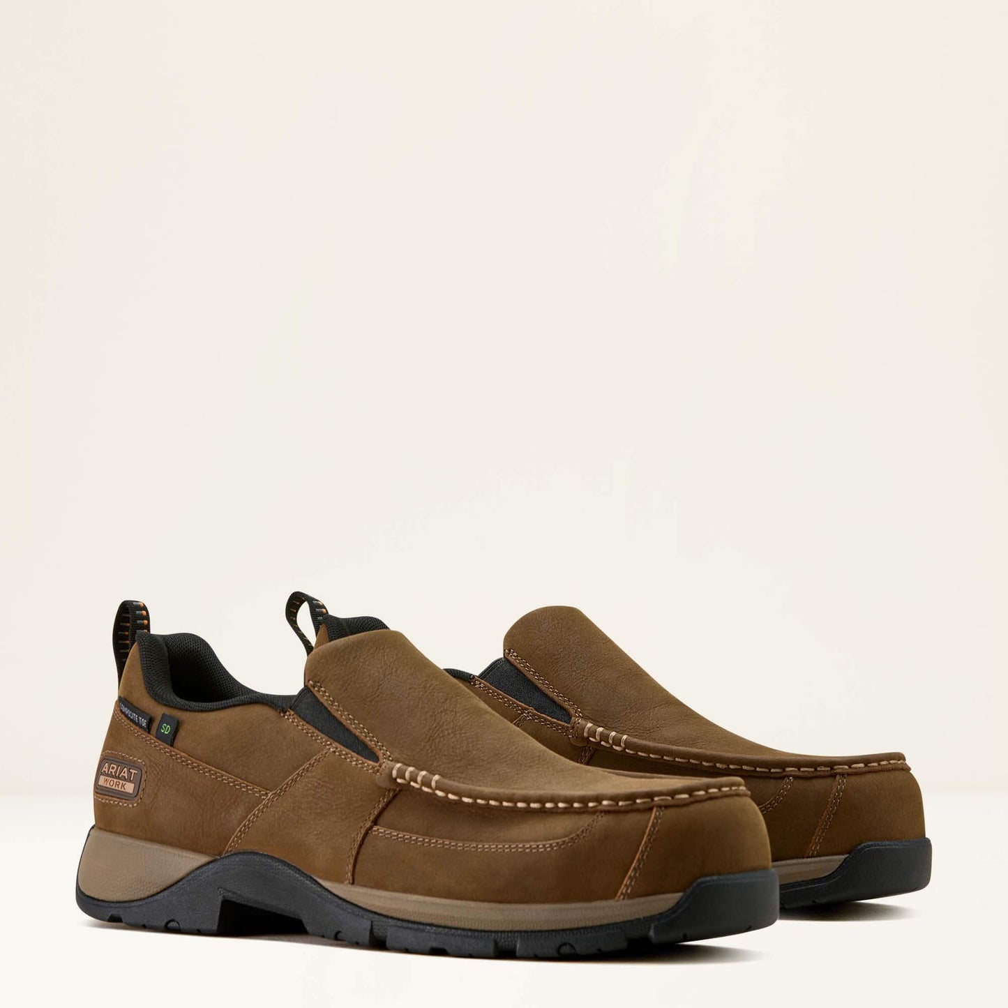 Ariat Website Store - Edge Slip-On Composite Toe Work Shoe