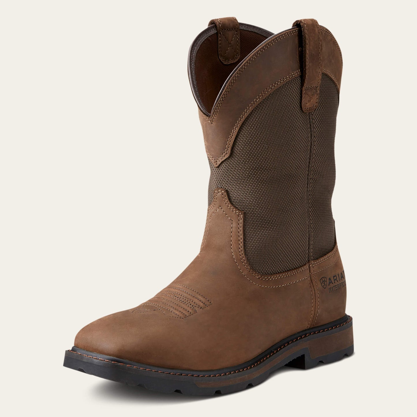 Ariat For Sale - Groundbreaker Wide Square Toe Waterproof Steel Toe Work Boot
