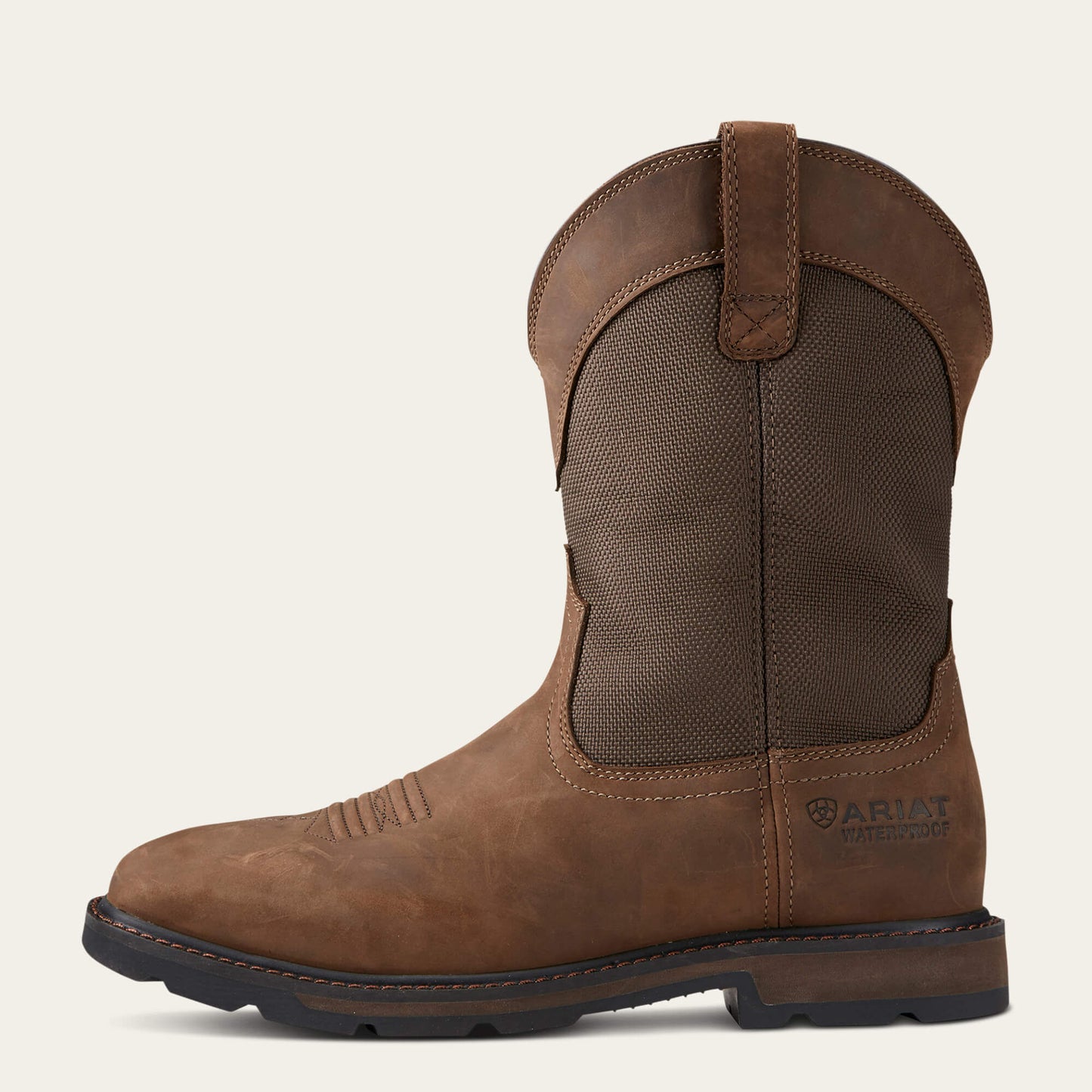 Ariat For Sale - Groundbreaker Wide Square Toe Waterproof Steel Toe Work Boot