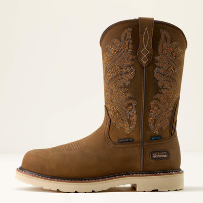 Ariat Online - Activator Argo Waterproof Round Toe Composite Toe Work Boot