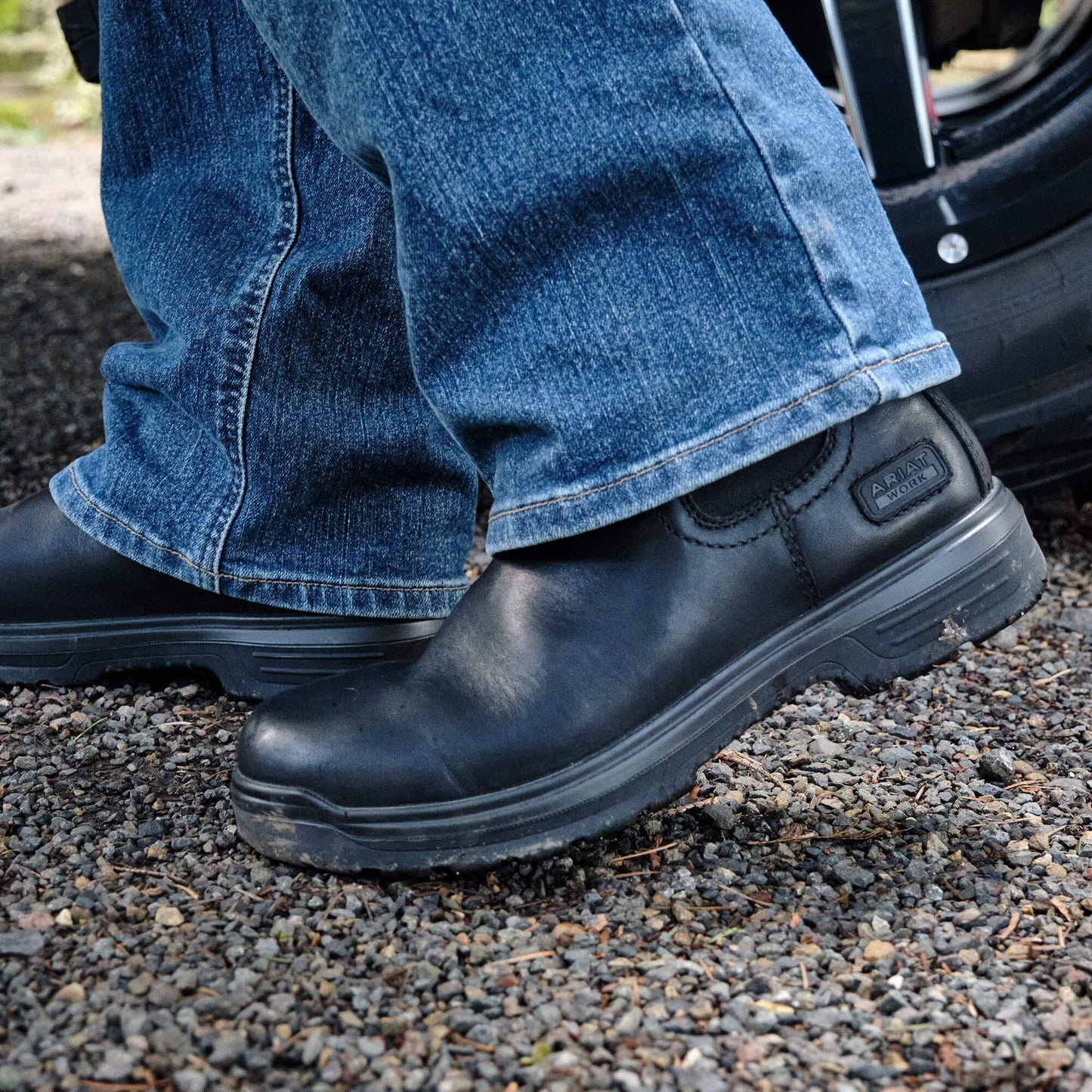 Ariat On Sale - Turbo Chelsea Waterproof Work Boot