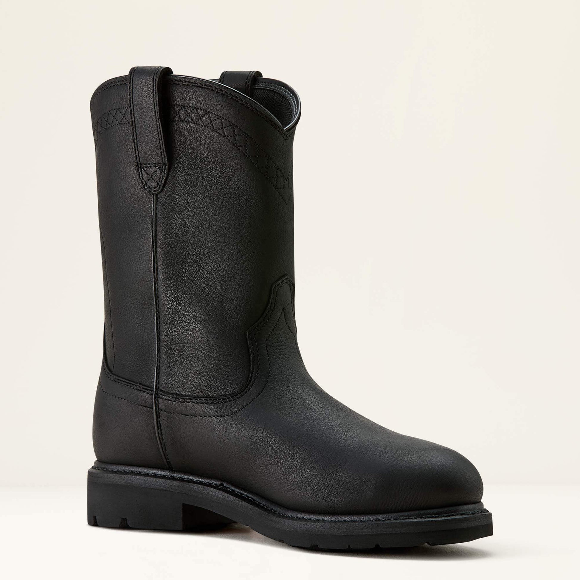 Ariat Online - Sierra Waterproof Roper Toe Steel Toe Work Boot