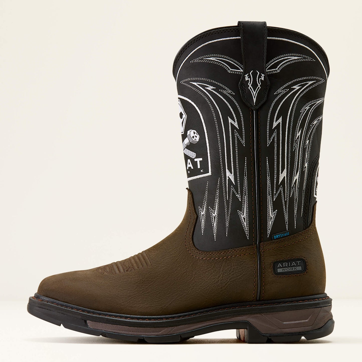 Ariat Outlet - WorkHog XT Bolt Skull Waterproof Wide Square Toe Work Boot