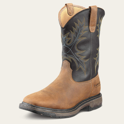Ariat Online Shop - WorkHog Wide Square Toe Waterproof Steel Toe Work Boot