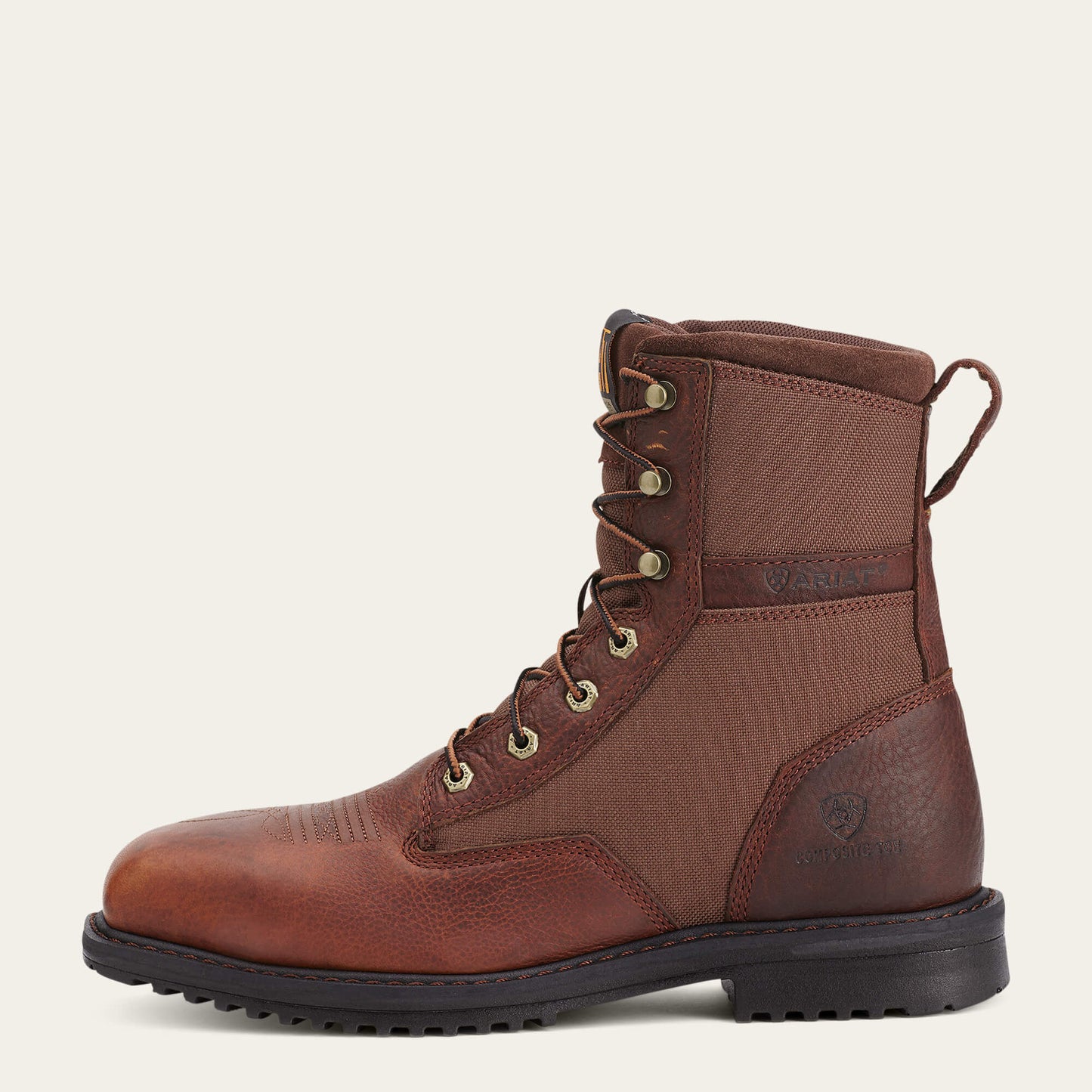 Ariat On Sale - RigTek 8" Wide Square Toe Composite Toe Work Boot