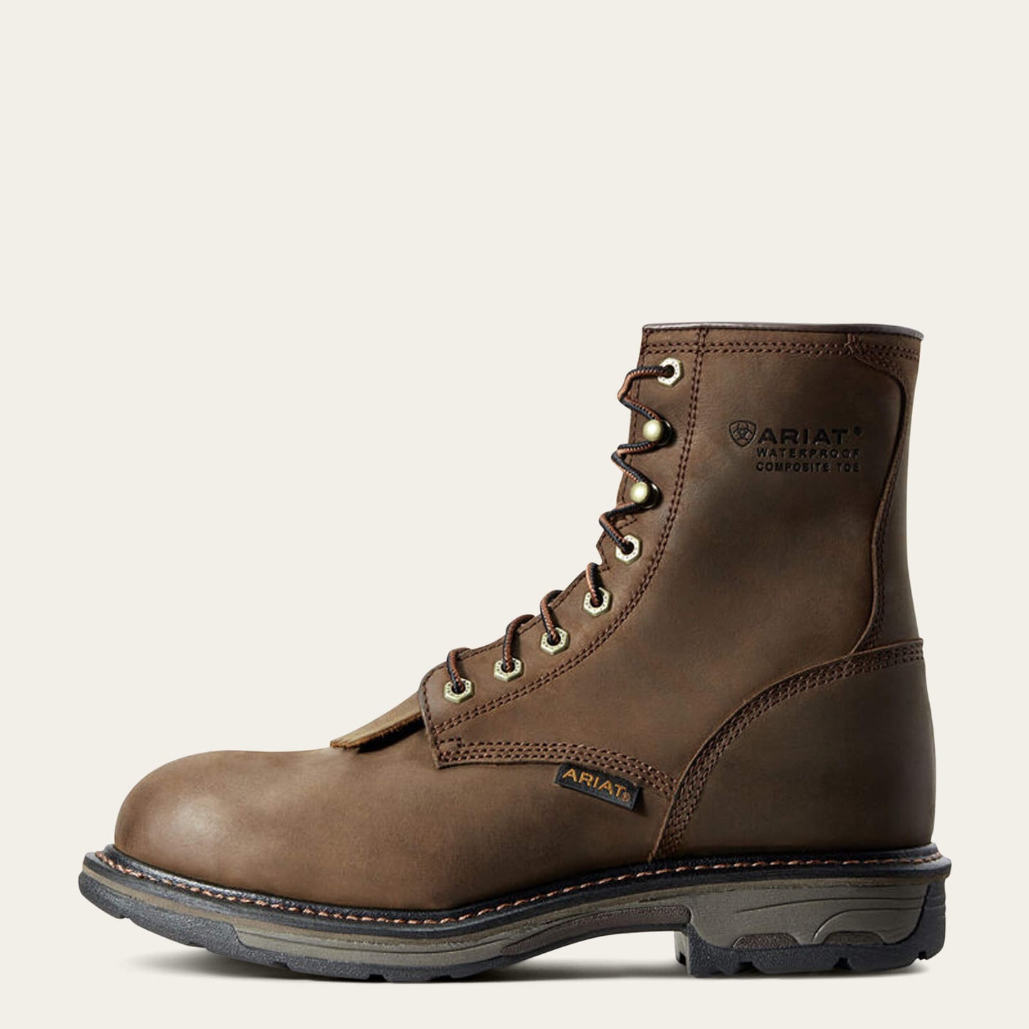 Ariat Website Store - WorkHog 8" Waterproof Composite Toe Work Boot