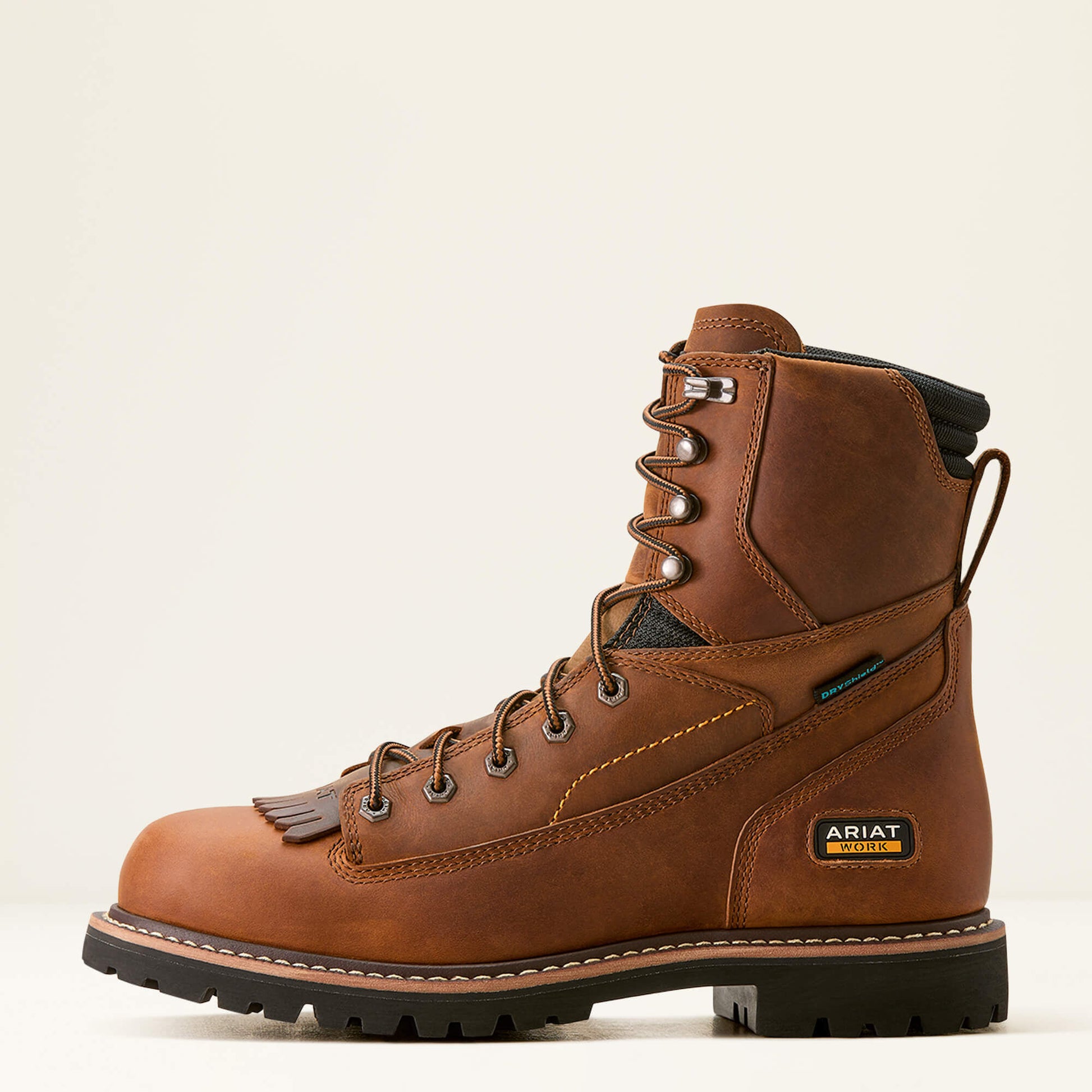 Ariat On Sale - Longview Shock Shield 8" Waterproof Work Boot