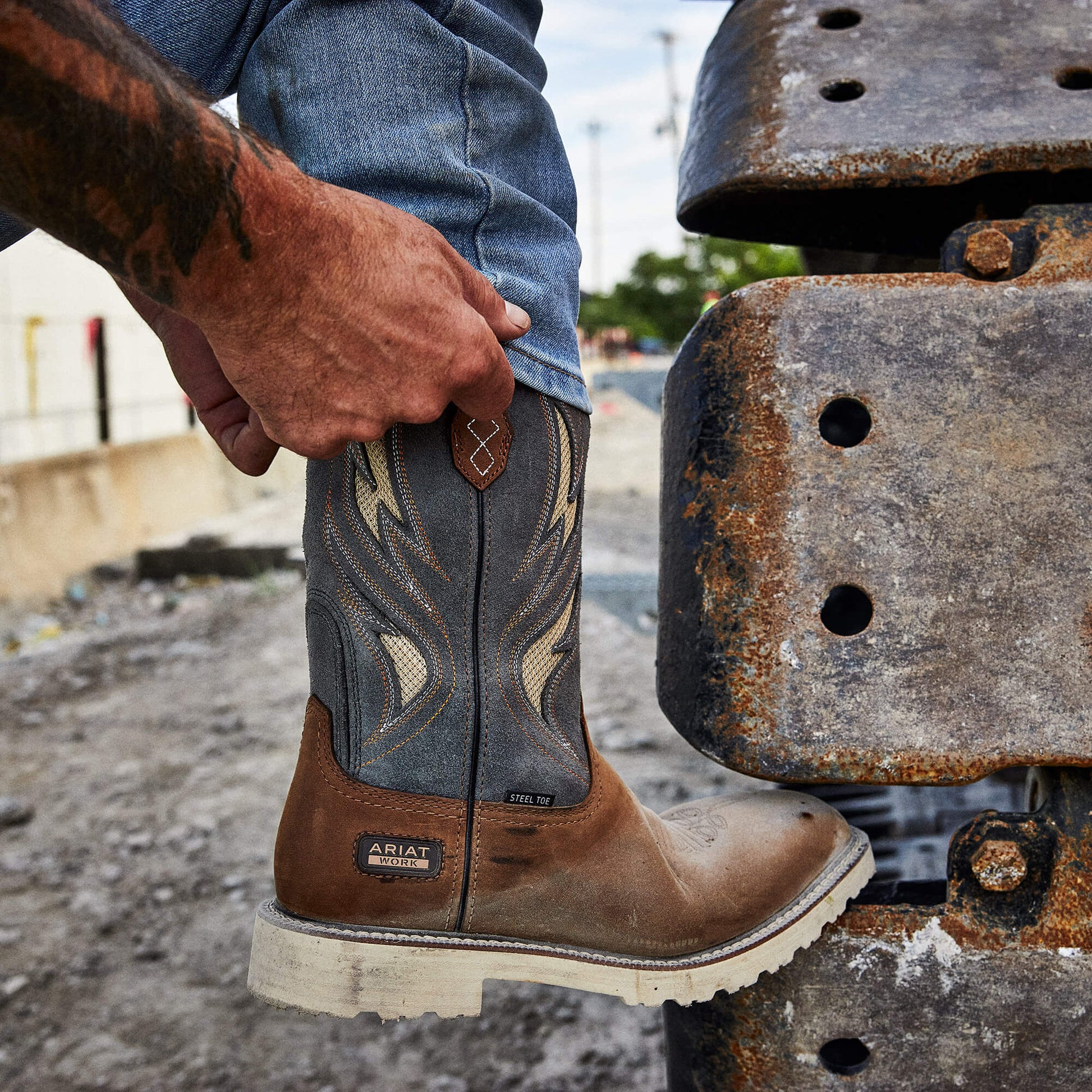 Ariat For Sale - Activator VentTEK Steel Toe Work Boot