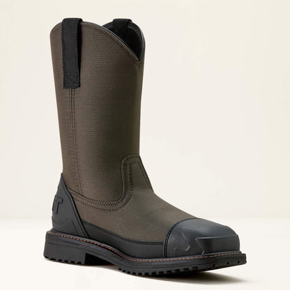 Ariat Outlet - RigTEK Wildcat Pull-On CSA Waterproof Wide Square Toe Composite Toe Work Boot