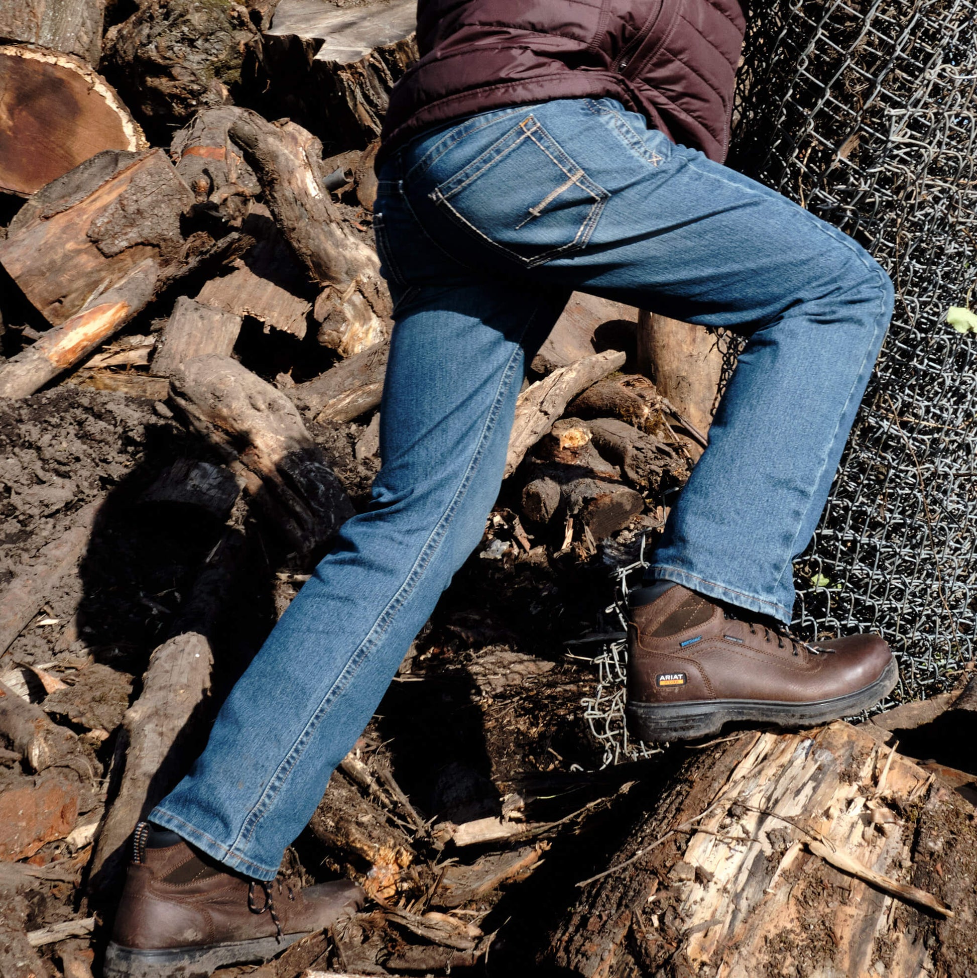 Ariat Website Store - Turbo 6" Waterproof Carbon Toe Work Boot