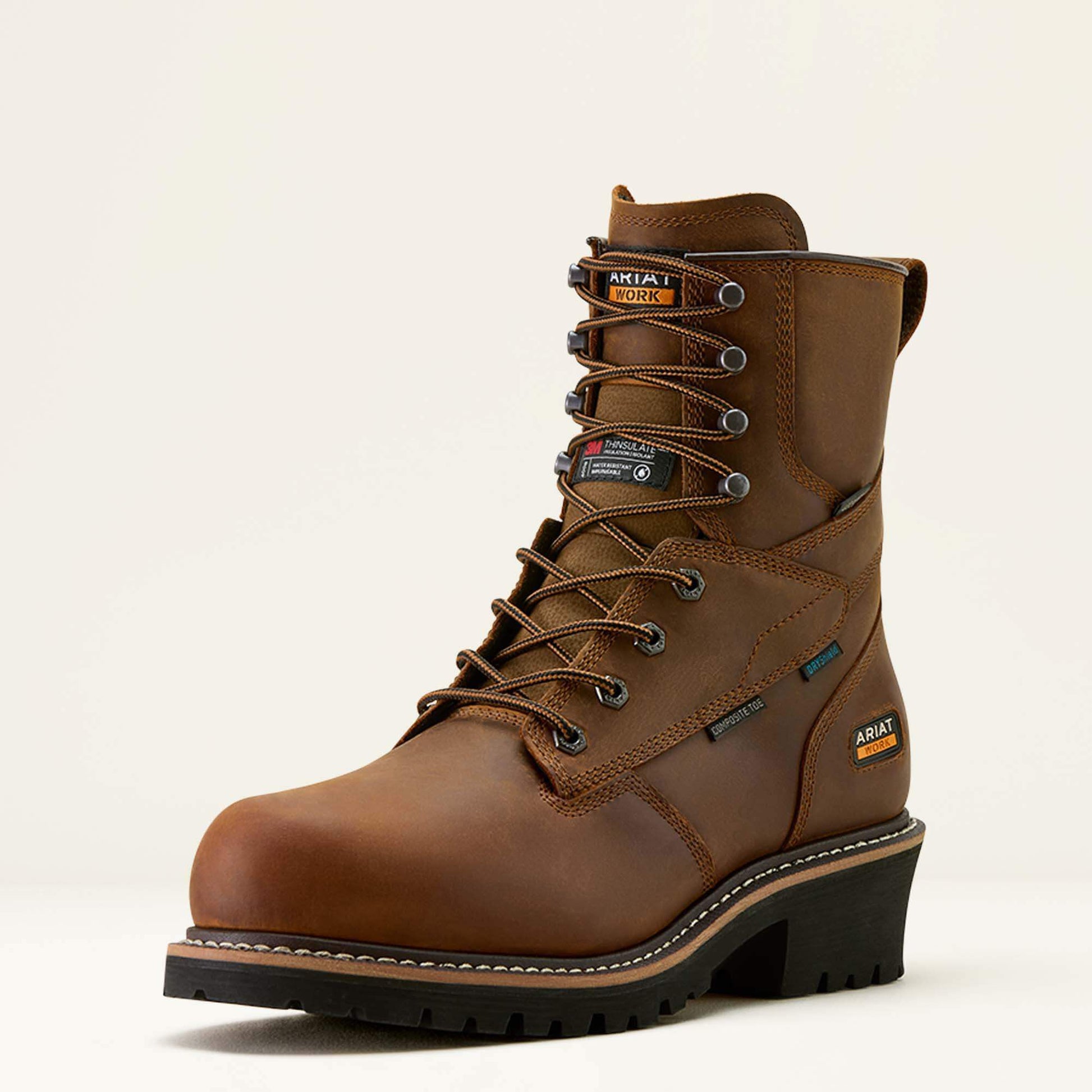 Ariat On Sale - Logger Shock Shield Waterproof Insulated Composite Toe Work Boot