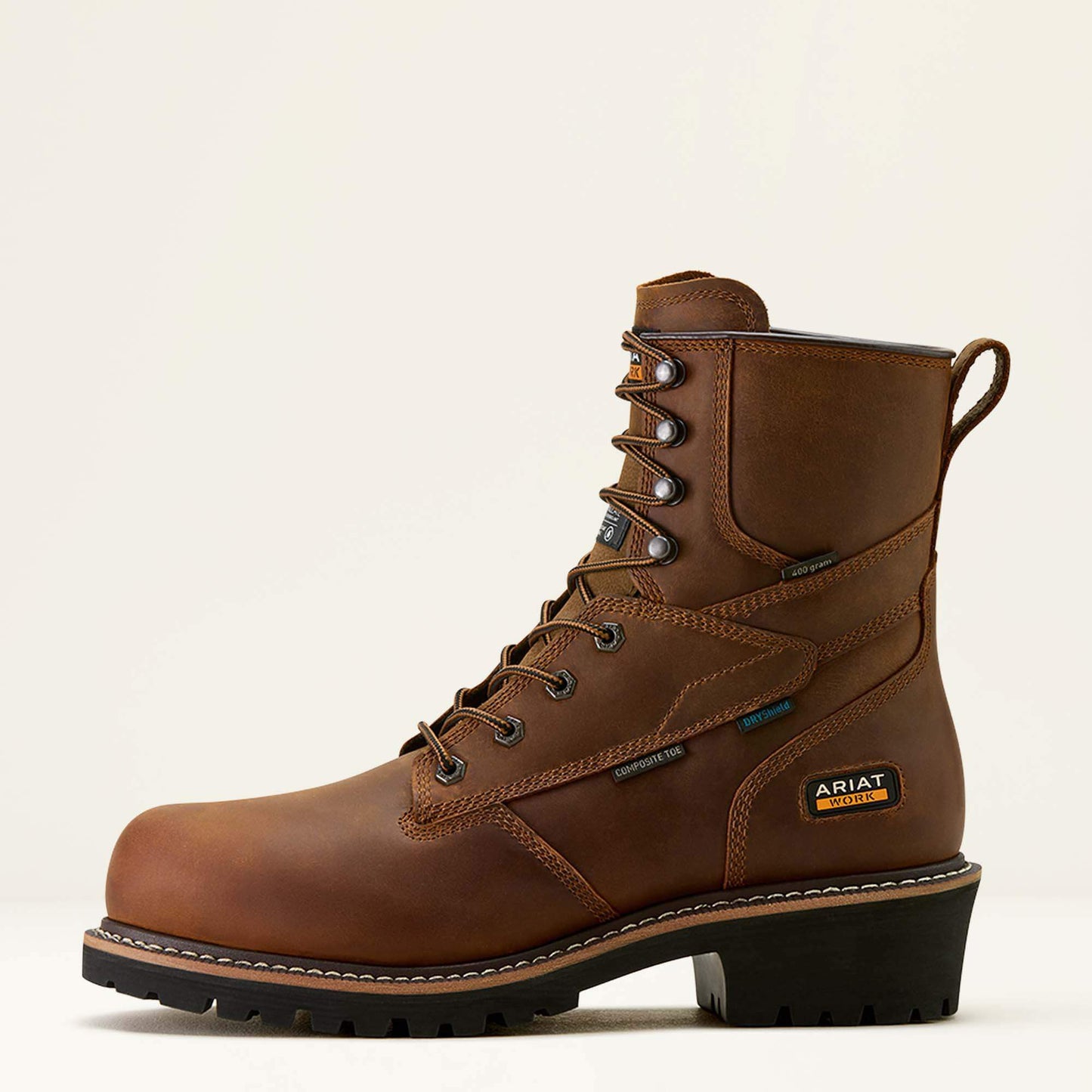 Ariat On Sale - Logger Shock Shield Waterproof Insulated Composite Toe Work Boot