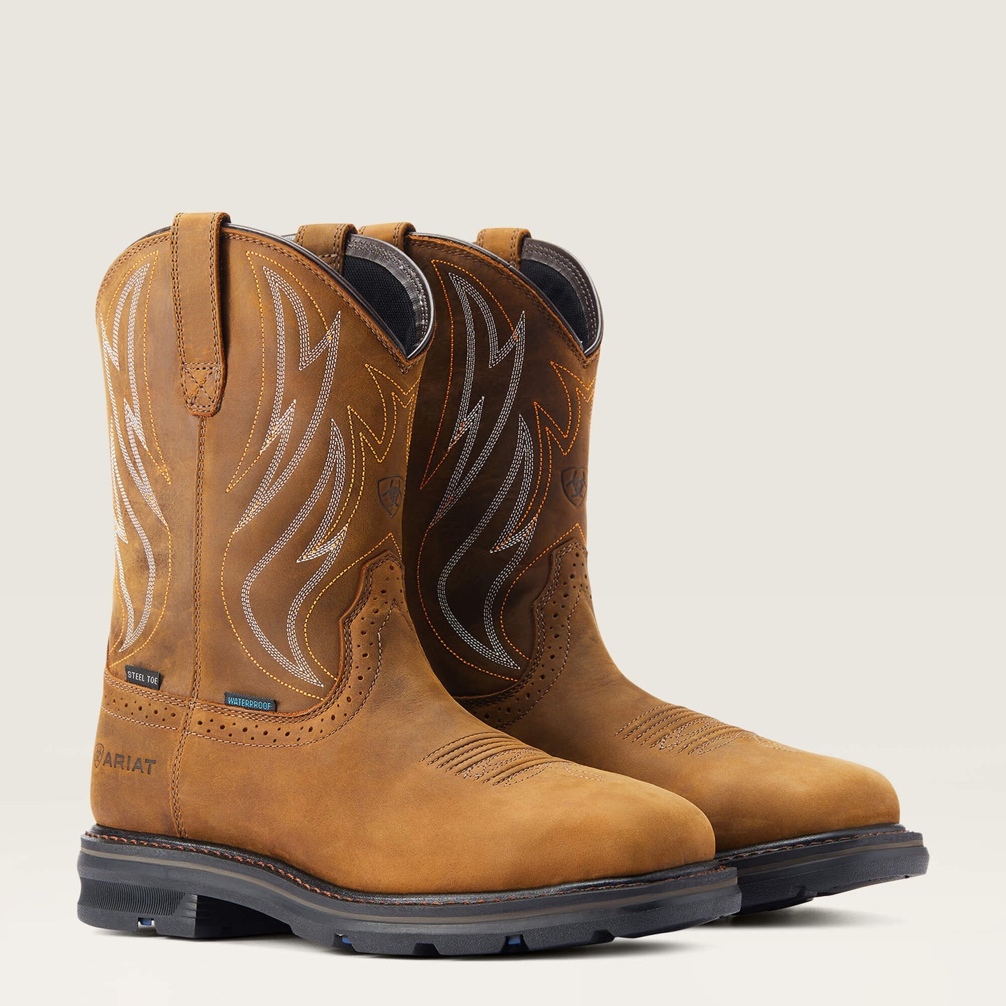 Ariat Outlet - Sierra Shock Shield Waterproof Steel Toe Work Boot