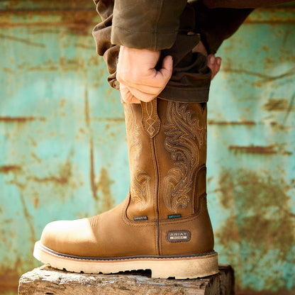 Ariat Website Store - Logger Shock Shield Waterproof Work Boot