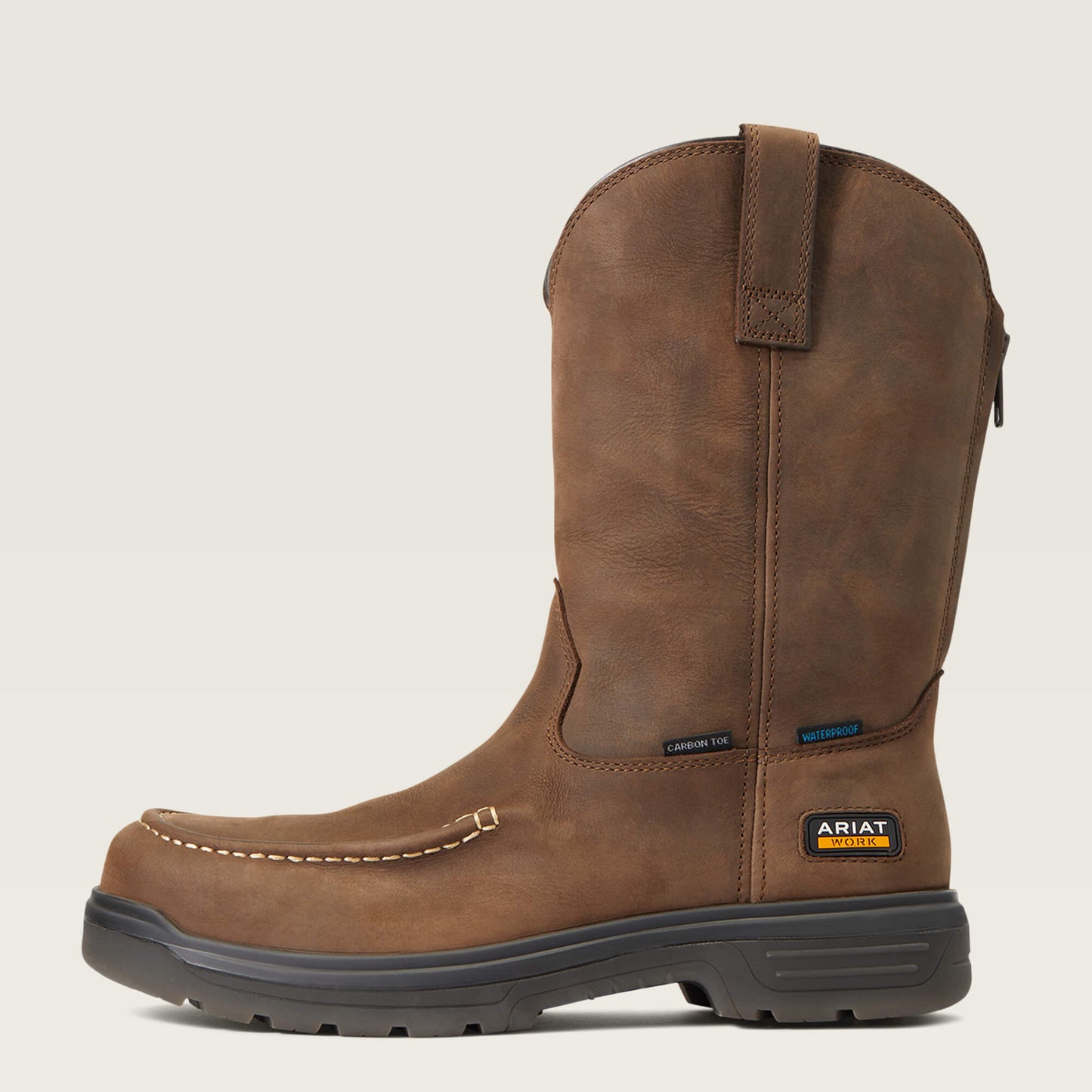 Ariat Outlet - Turbo Moc Toe Waterproof Carbon Toe Work Boot