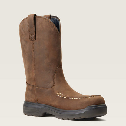 Ariat Outlet - Turbo Moc Toe Waterproof Carbon Toe Work Boot