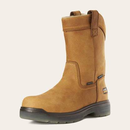Ariat Sale - Turbo Pull-On Waterproof Carbon Toe Work Boot