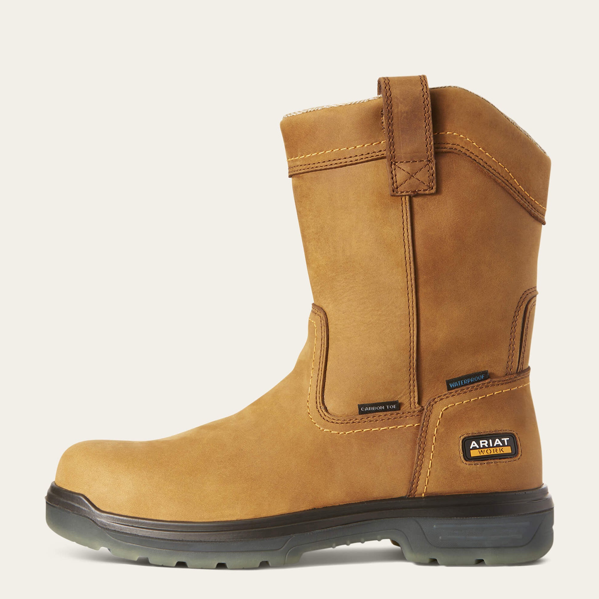 Ariat Sale - Turbo Pull-On Waterproof Carbon Toe Work Boot