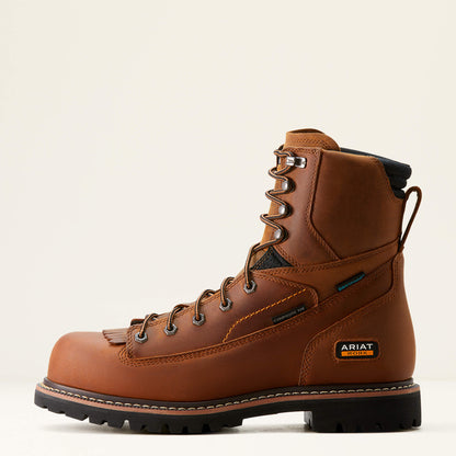 Ariat Online Shop - Longview Shock Shield 8" Waterproof Composite Toe Work Boot
