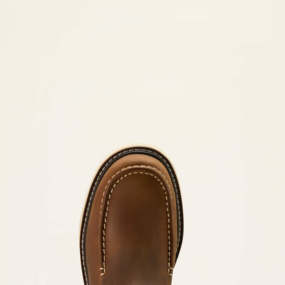 Ariat Website Store - Rebar Lift Pull On Moc Toe Work Boot