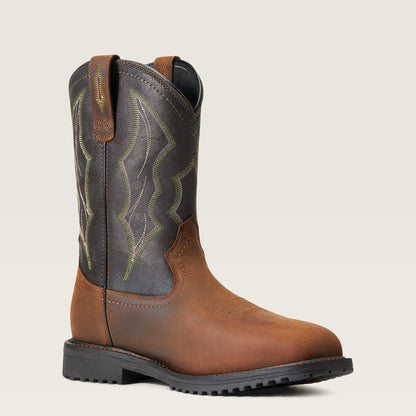 Ariat For Sale - RigTek Wide Square Toe Waterproof Composite Toe Work Boot