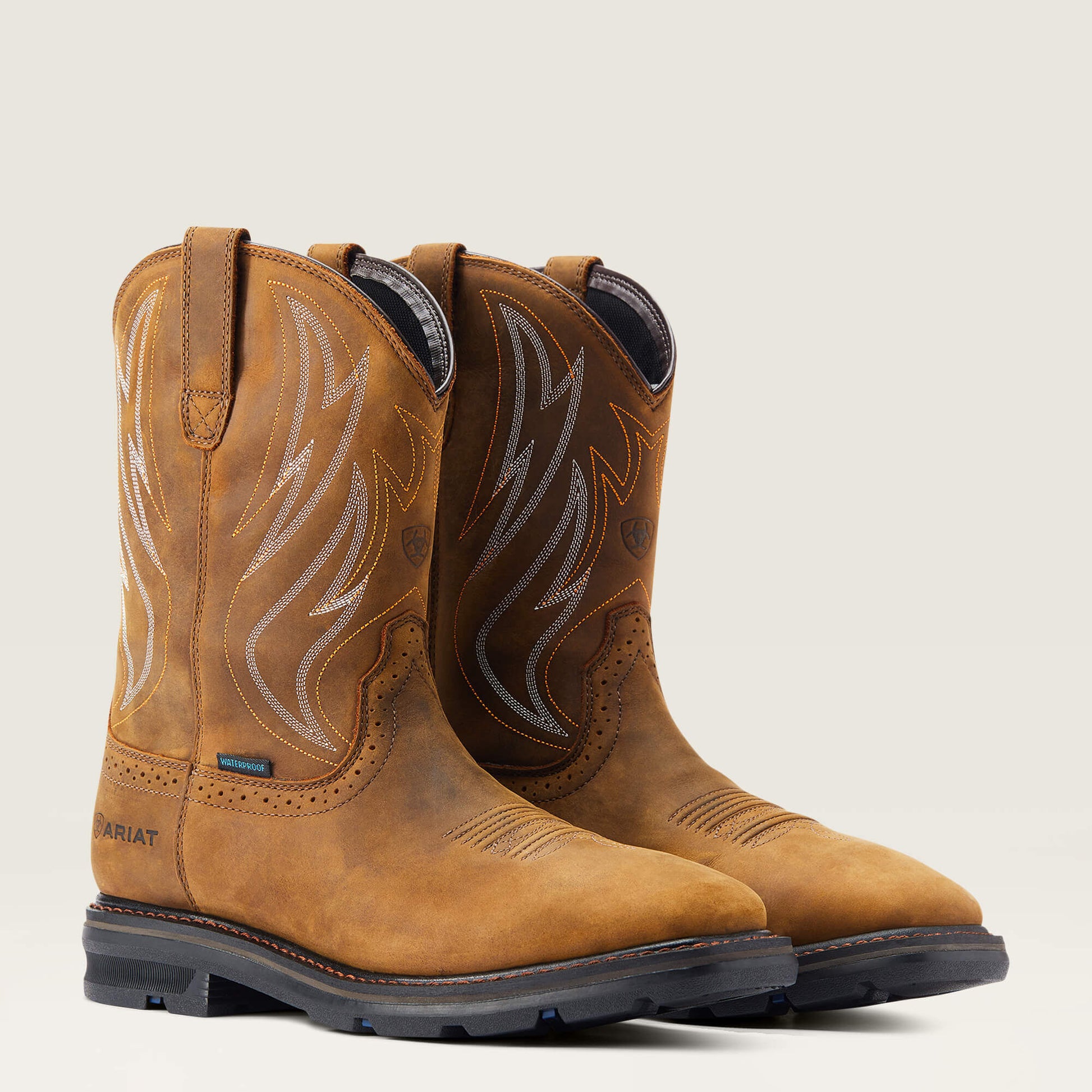Ariat Website Store - Sierra Shock Shield Waterproof Work Boot
