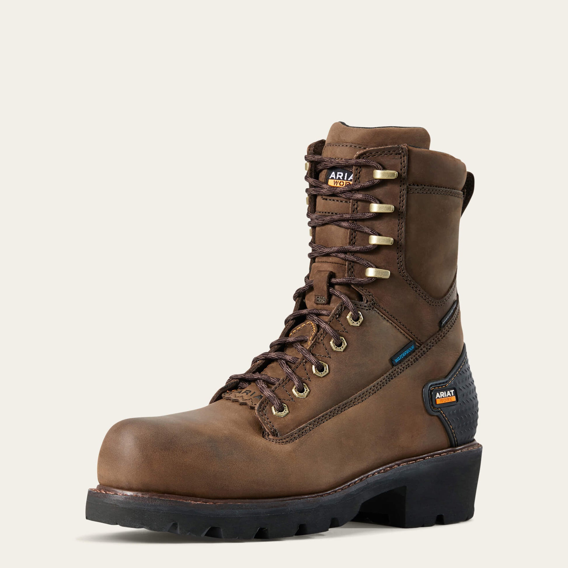 Ariat For Sale - Powerline 8" Waterproof Composite Toe Work Boot