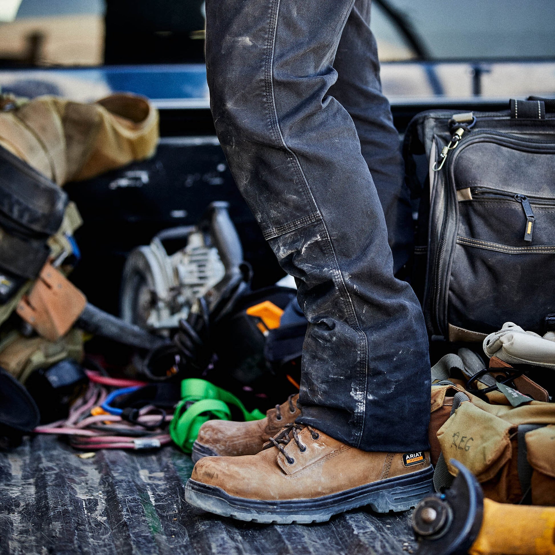 Ariat Website Store - Turbo 8" Waterproof Carbon Toe Work Boot