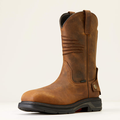 Ariat Website Store - WorkHog XT Patriot EZ Zip Carbon Toe Work Boot