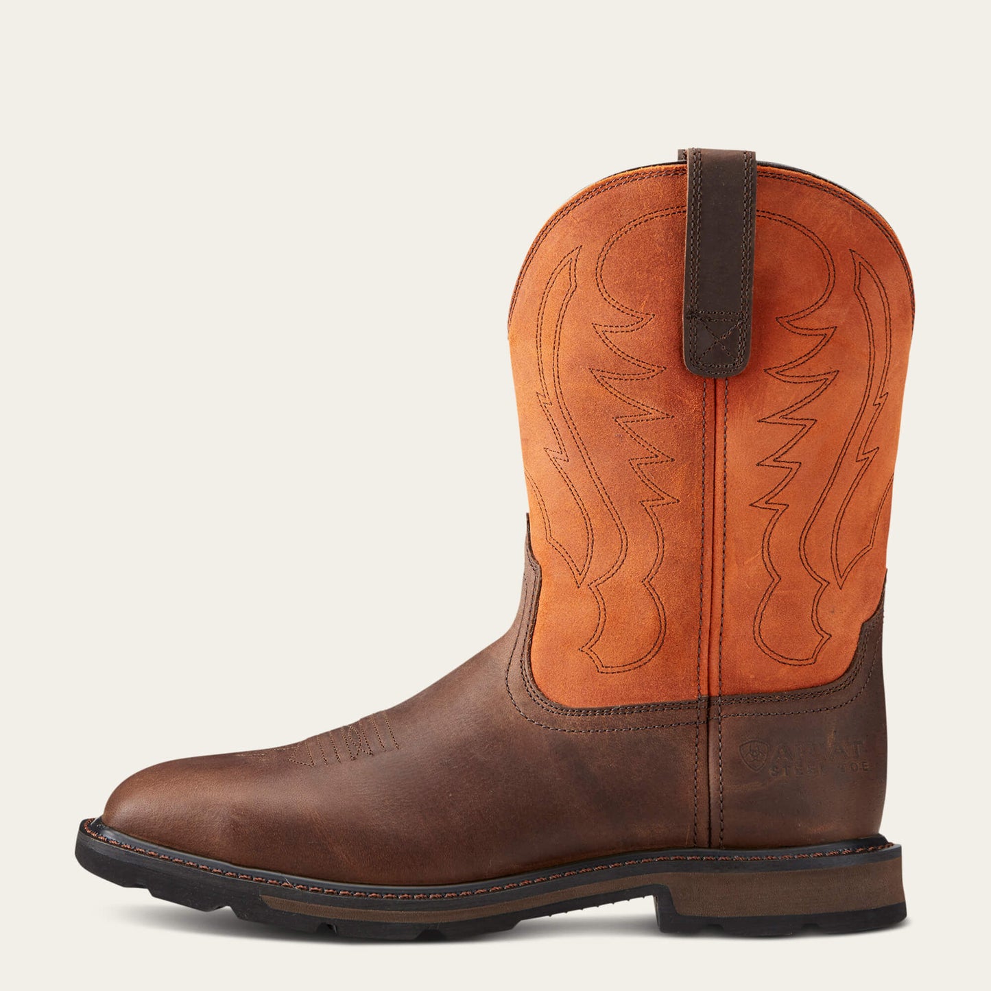 Ariat On Sale - Groundbreaker Wide Square Toe Steel Toe Work Boot