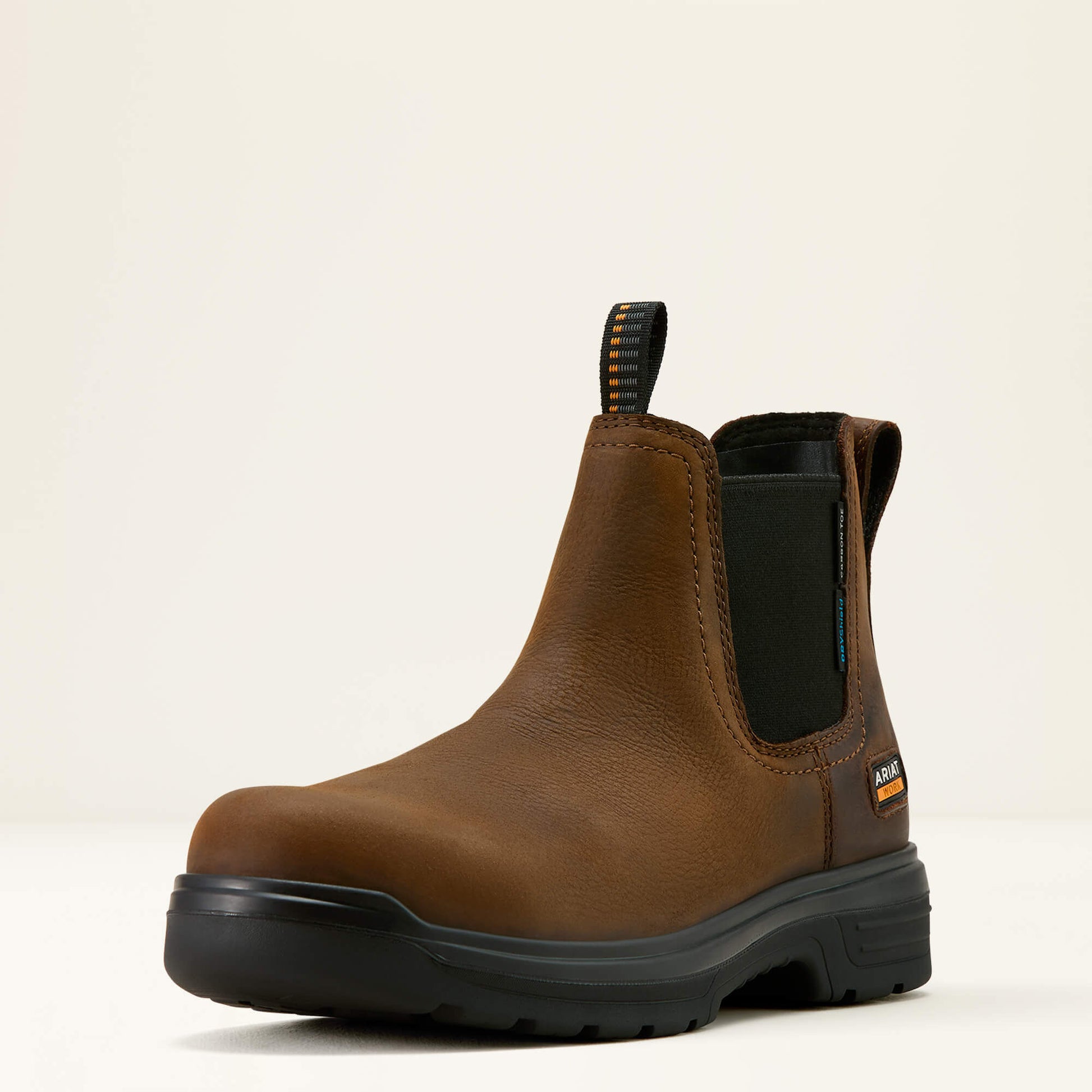 Ariat Sale - Turbo Chelsea CSA Waterproof Carbon Toe Work Boot
