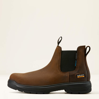 Ariat Sale - Turbo Chelsea CSA Waterproof Carbon Toe Work Boot