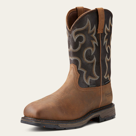 Ariat Website Store - WorkHog Wide Square Toe 400g Waterproof Composite Toe Work Boot