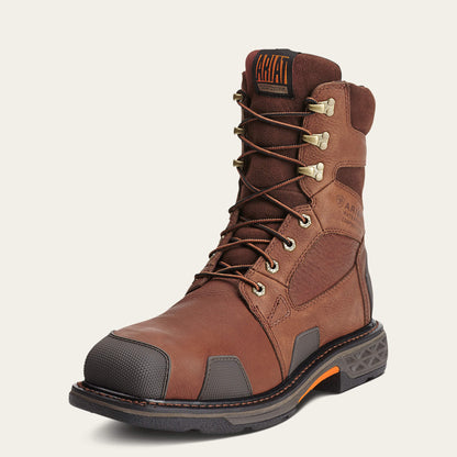 Ariat Outlet - OverDrive 8" Wide Square Toe Waterproof Composite Toe Work Boot