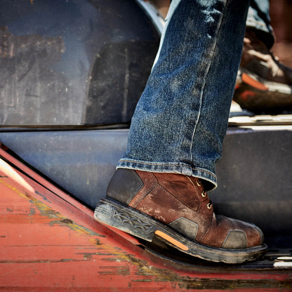 Ariat Outlet - OverDrive 8" Wide Square Toe Waterproof Composite Toe Work Boot