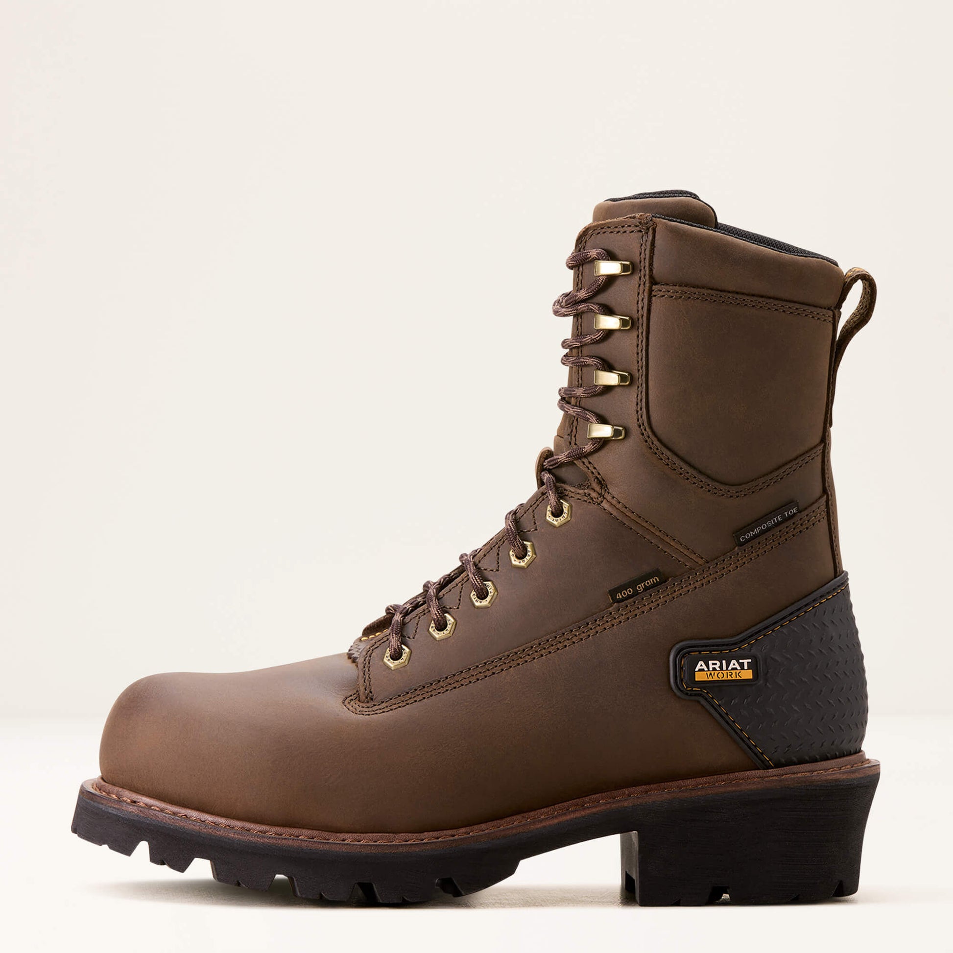 Ariat Online Shop - Powerline 8" 400G Waterproof 400g Composite Toe Work Boot