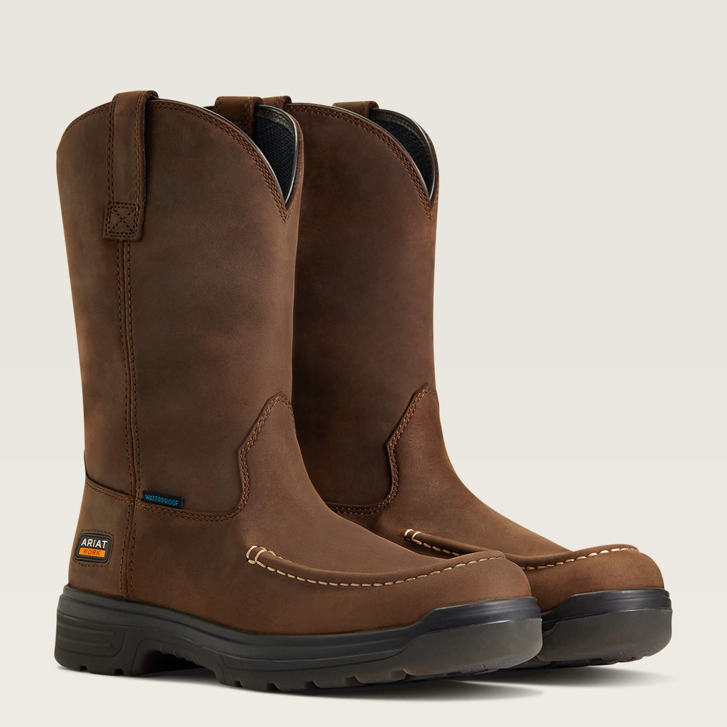 Ariat Outlet - Turbo Moc Toe Waterproof Work Boot